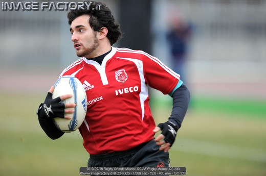 2010-02-28 Rugby Grande Milano U20-AS Rugby Milano U20 290